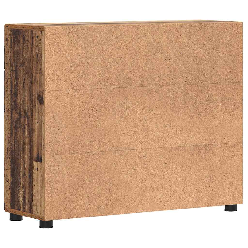 Holzschrank Altholz 88,5 x 30,5 x 73 cm Holzwerkstoff
