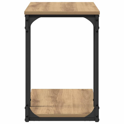 Beistelltisch Artisan-Eiche 50 x 35 x 52 cm Holzwerkstoff