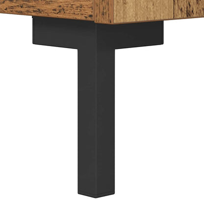 Sideboard Altholz 34,5 x 34 x 90 cm Holzwerkstoff