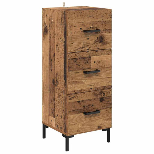 Sideboard Altholz 34,5 x 34 x 90 cm Holzwerkstoff
