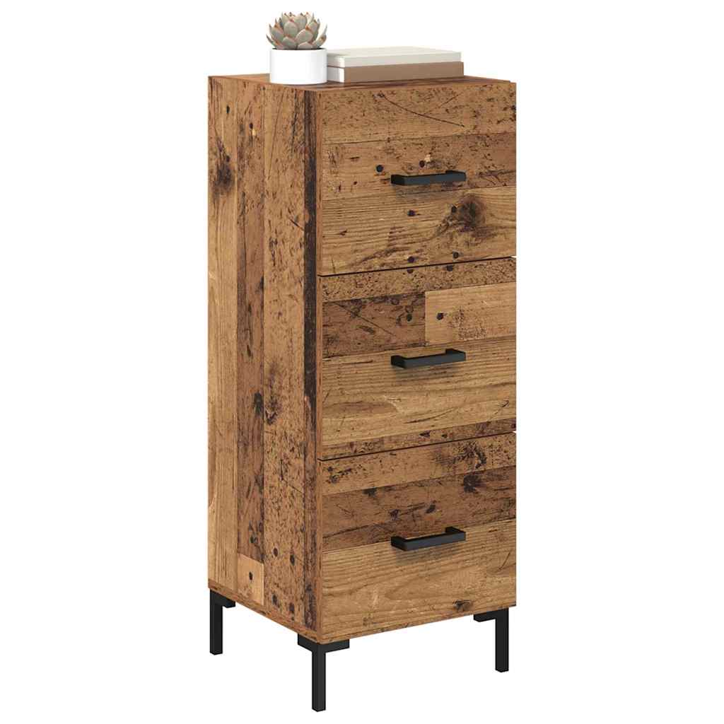 Sideboard Altholz 34,5 x 34 x 90 cm Holzwerkstoff