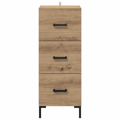 Sideboard Artisan-Eiche 34,5 x 34 x 90 cm Holzwerkstoff