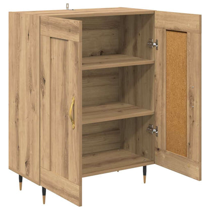 Sideboard Artisan-Eiche 69,5 x 34 x 90 cm Holzwerkstoff