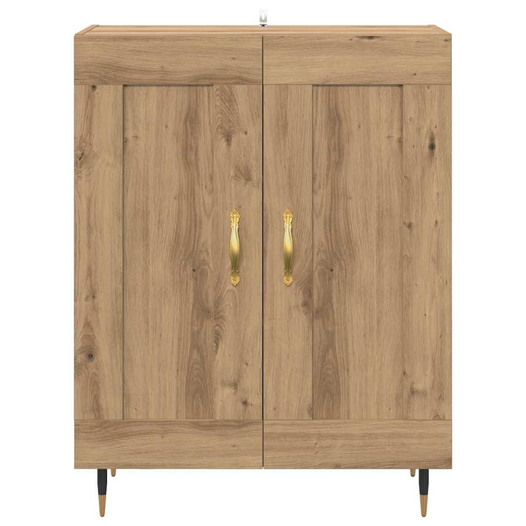 Sideboard Artisan-Eiche 69,5 x 34 x 90 cm Holzwerkstoff