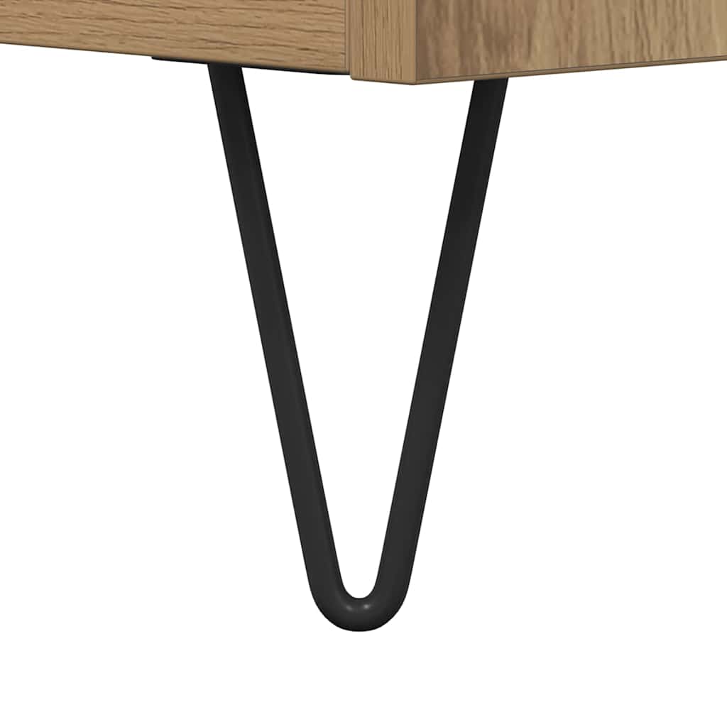 Sideboard Artisan-Eiche 40 x 35 x 70 cm Holzwerkstoff