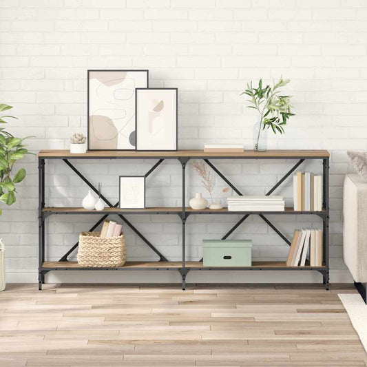 Konsolentisch Artisan-Eiche 160 x 30 x 75 cm Holzwerkstoff