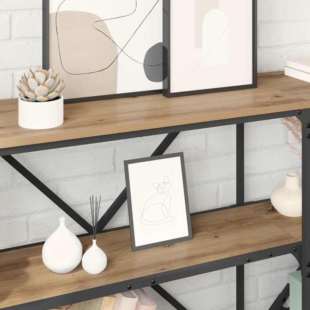 Konsolentisch Artisan-Eiche 180 x 30 x 75 cm Holzwerkstoff