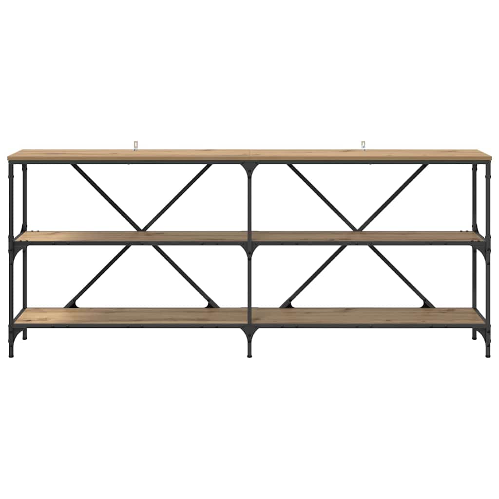 Konsolentisch Artisan-Eiche 180 x 30 x 75 cm Holzwerkstoff