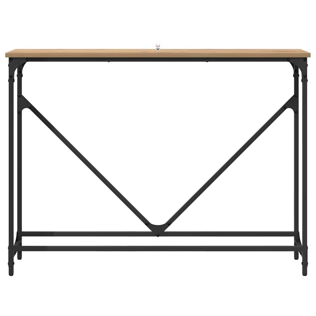 Konsolentisch Artisan-Eiche 102 x 23 x 75 cm Holzwerkstoff