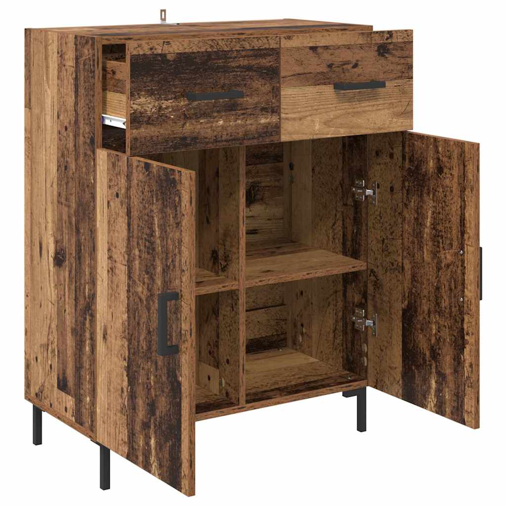 Sideboard Altholz 69,5 x 34 x 90 cm Holzwerkstoff