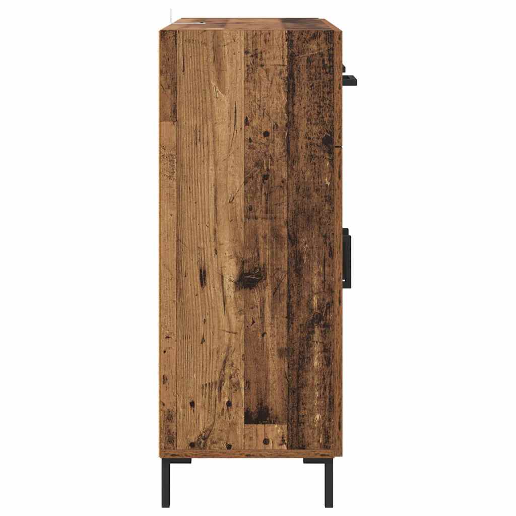 Sideboard Altholz 69,5 x 34 x 90 cm Holzwerkstoff