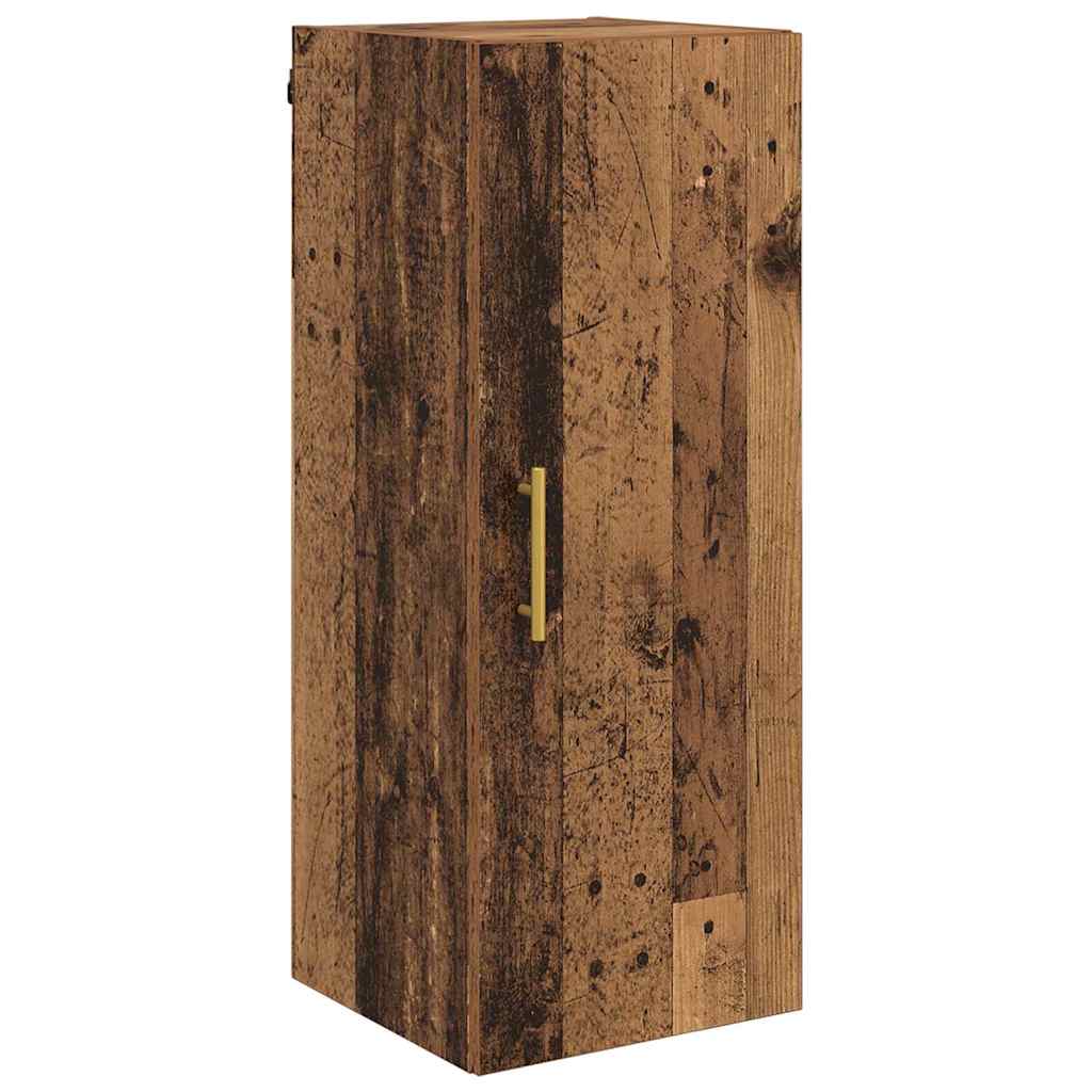 Wandschrank Altholz 34,5 x 34 x 90 cm Holzwerkstoff