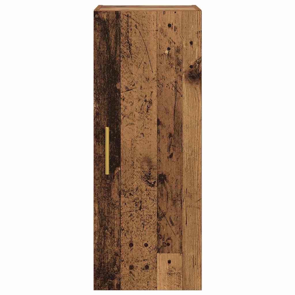 Wandschrank Altholz 34,5 x 34 x 90 cm Holzwerkstoff