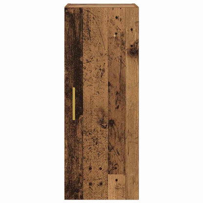 Wandschrank Altholz 34,5 x 34 x 90 cm Holzwerkstoff