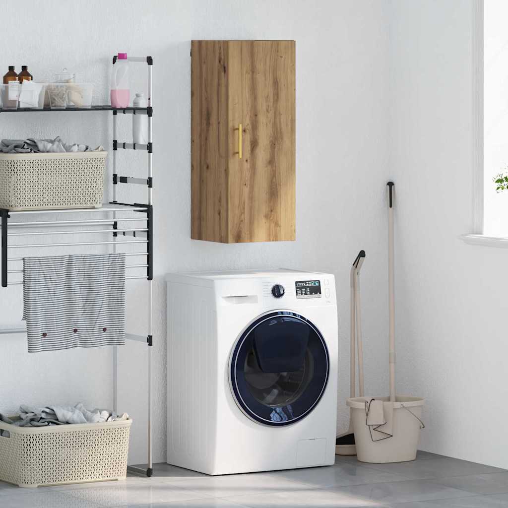 Wandschrank Artisan-Eiche 34,5 x 34 x 90 cm Holzwerkstoff