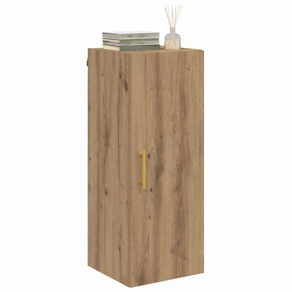 Wandschrank Artisan-Eiche 34,5 x 34 x 90 cm Holzwerkstoff