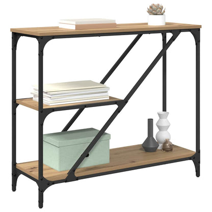 Konsolentisch Artisan-Eiche 88,5 x 30 x 75 cm Holzwerkstoff