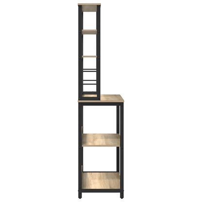 Küchenregal Sonoma-Eiche 80 x 40 x 168 cm Holzwerkstoff