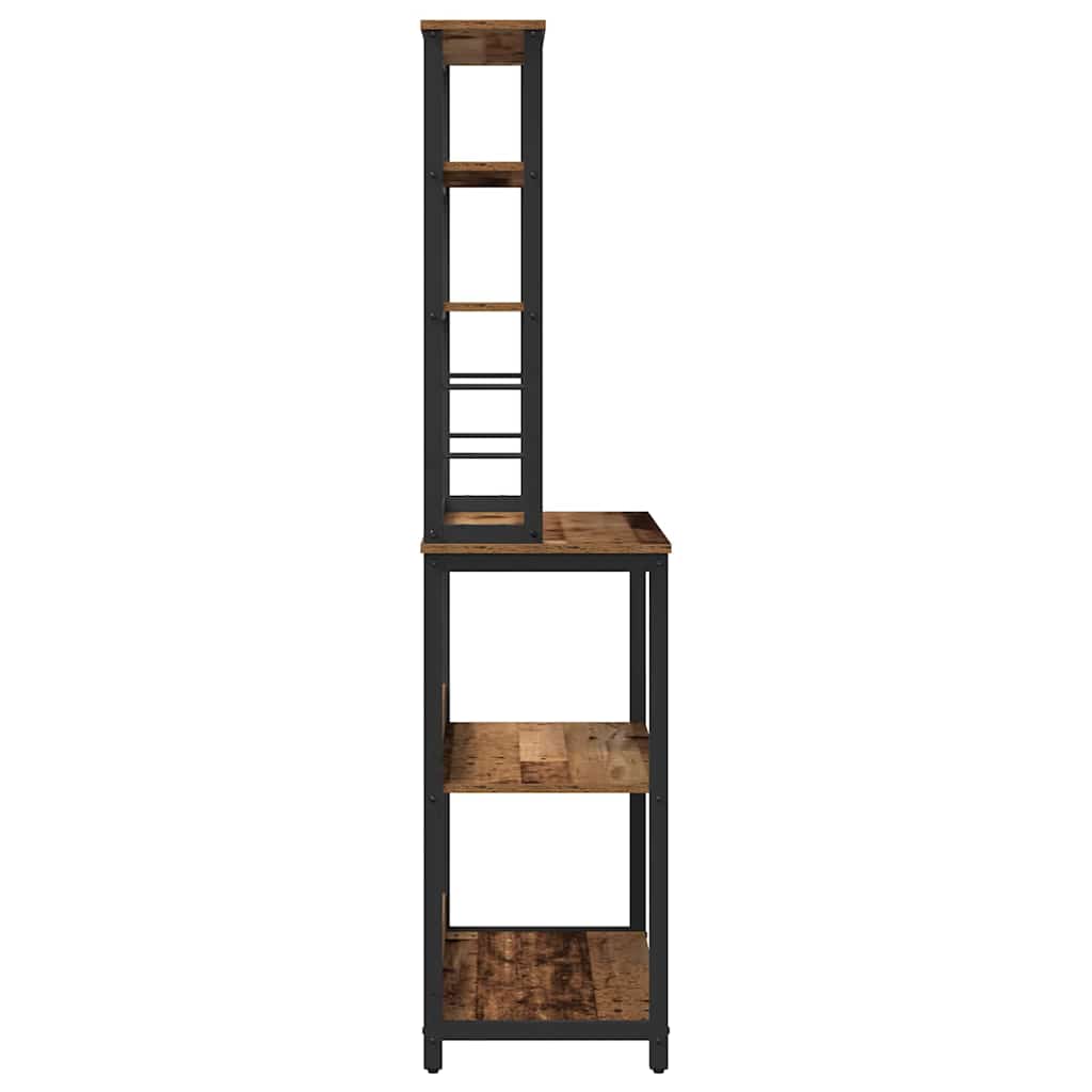 Küchenregal Altholz 80 x 40 x 168 cm Holzwerkstoff