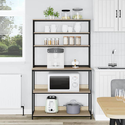 Küchenregal Sonoma-Eiche 100 x 40 x 168 cm Holzwerkstoff