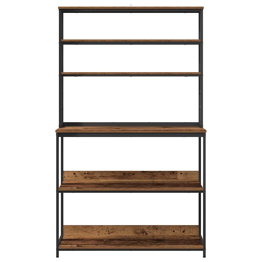 Küchenregal Altholz 100 x 40 x 168 cm Holzwerkstoff