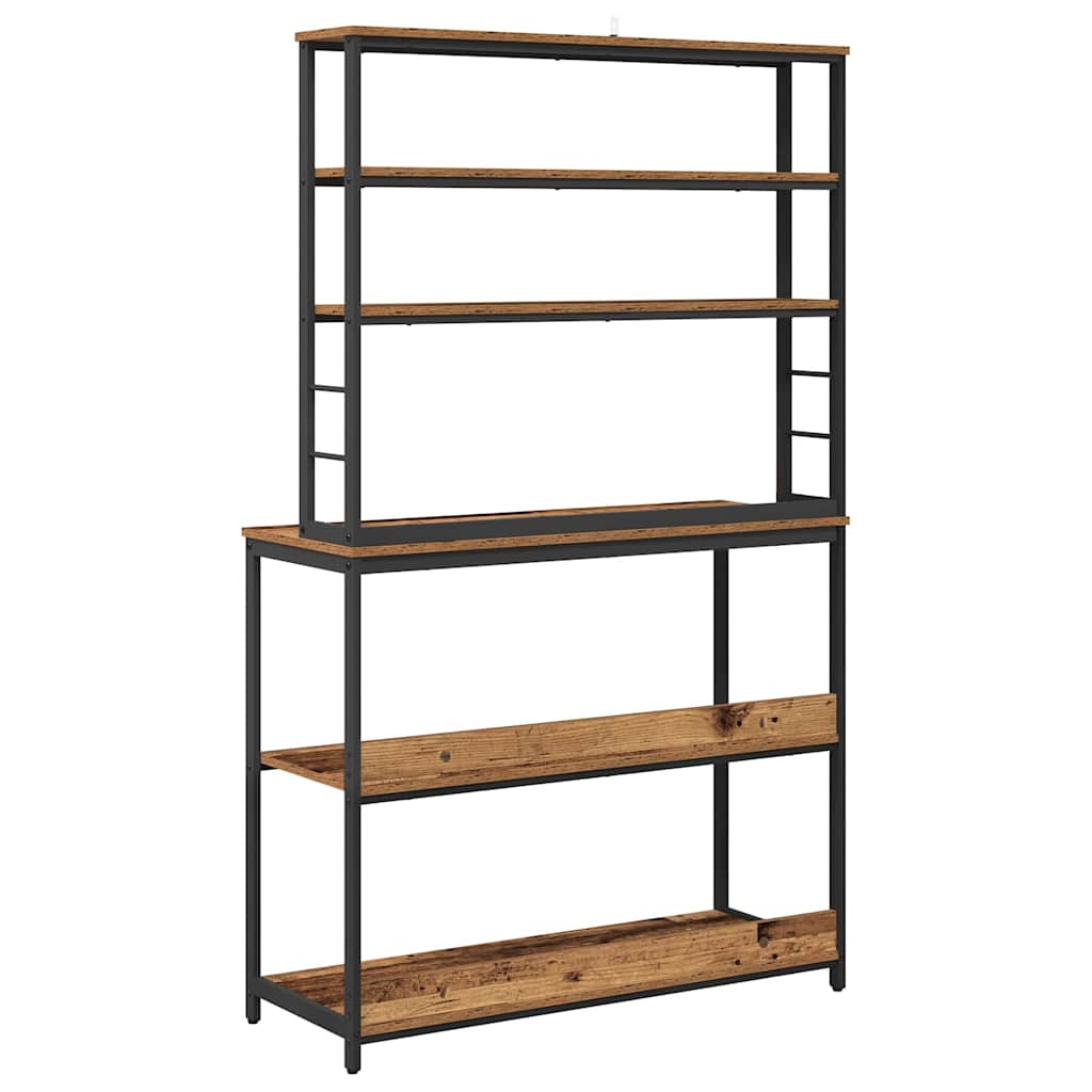 Küchenregal Altholz 100 x 40 x 168 cm Holzwerkstoff