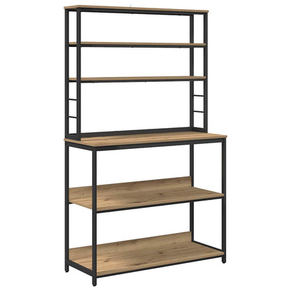 Küchenregal Artisan-Eiche 100 x 40 x 168 cm Holzwerkstoff