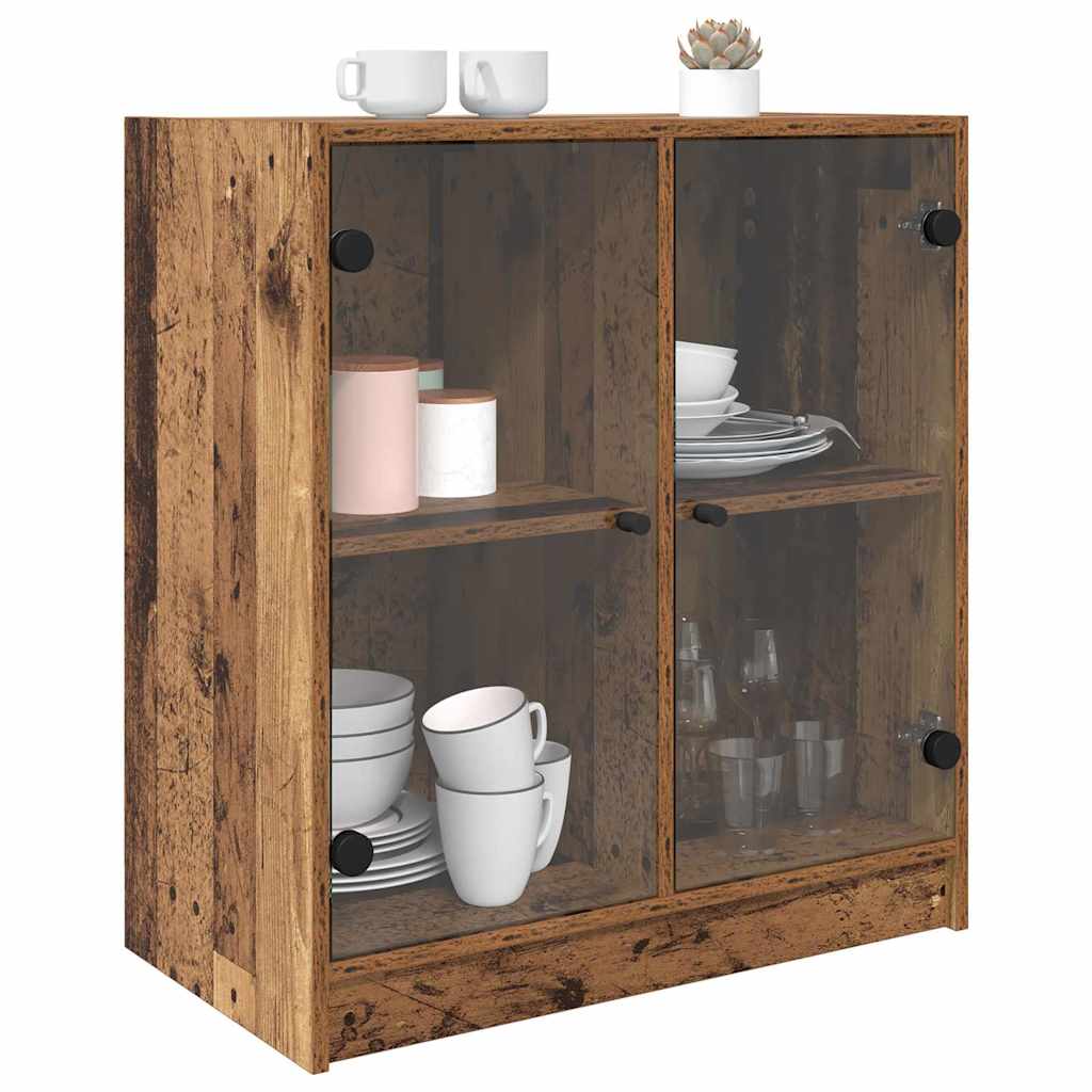 Seitenschrank Altholz 68 x 37 x 75,5 cm Holzwerkstoff