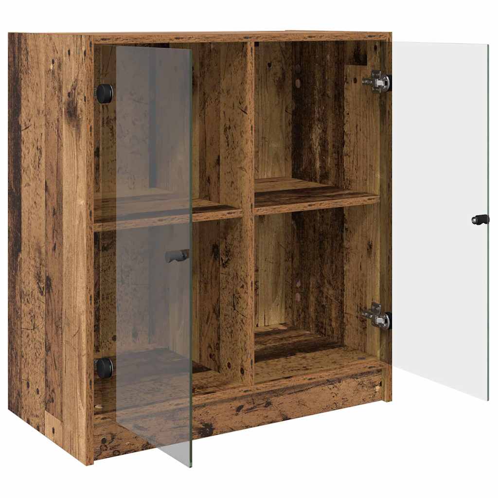 Seitenschrank Altholz 68 x 37 x 75,5 cm Holzwerkstoff