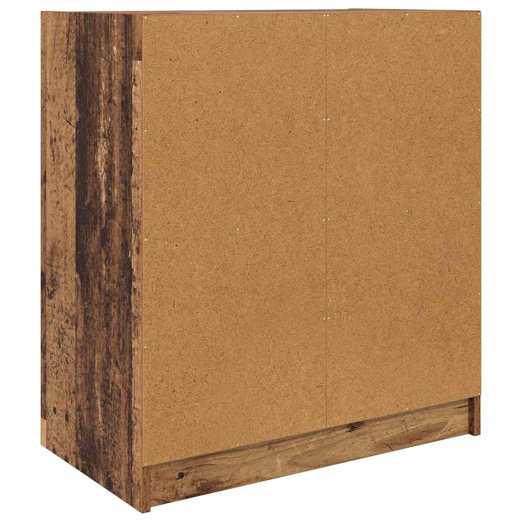 Seitenschrank Altholz 68 x 37 x 75,5 cm Holzwerkstoff