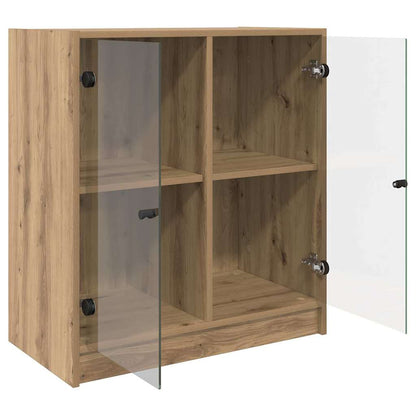 Seitenschrank Artisan-Eiche 68 x 37 x 75,5 cm Holzwerkstoff