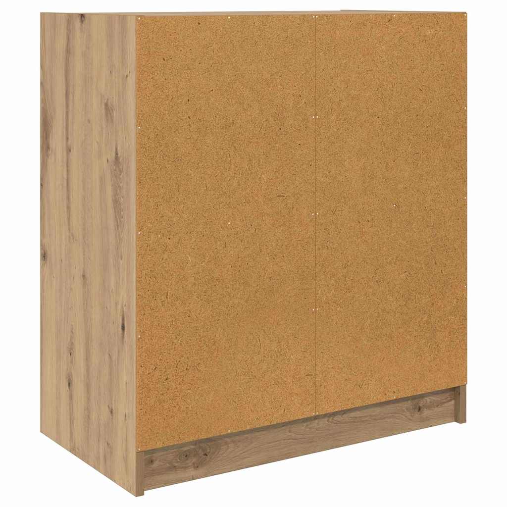 Seitenschrank Artisan-Eiche 68 x 37 x 75,5 cm Holzwerkstoff