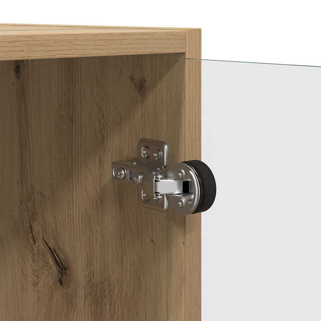 Seitenschrank Artisan-Eiche 68 x 37 x 75,5 cm Holzwerkstoff