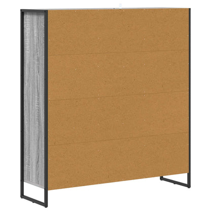 Bücherregal Graues Sonoma 99,5 x 30 x 108,5 cm Holzwerkstoff