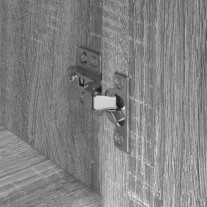 Sideboard Graues Sonoma 81 x 36 x 150.5 cm Holzwerkstoff