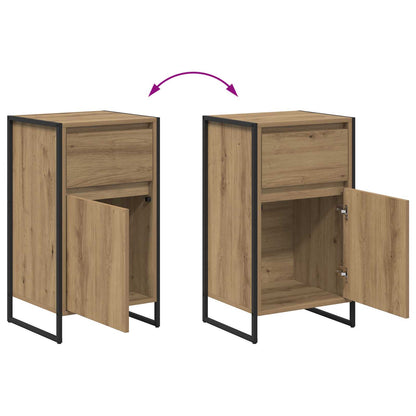 Sideboard Kunsthandwerk Eiche 81 x 36 x 150.5 cm Holzwerkstoff