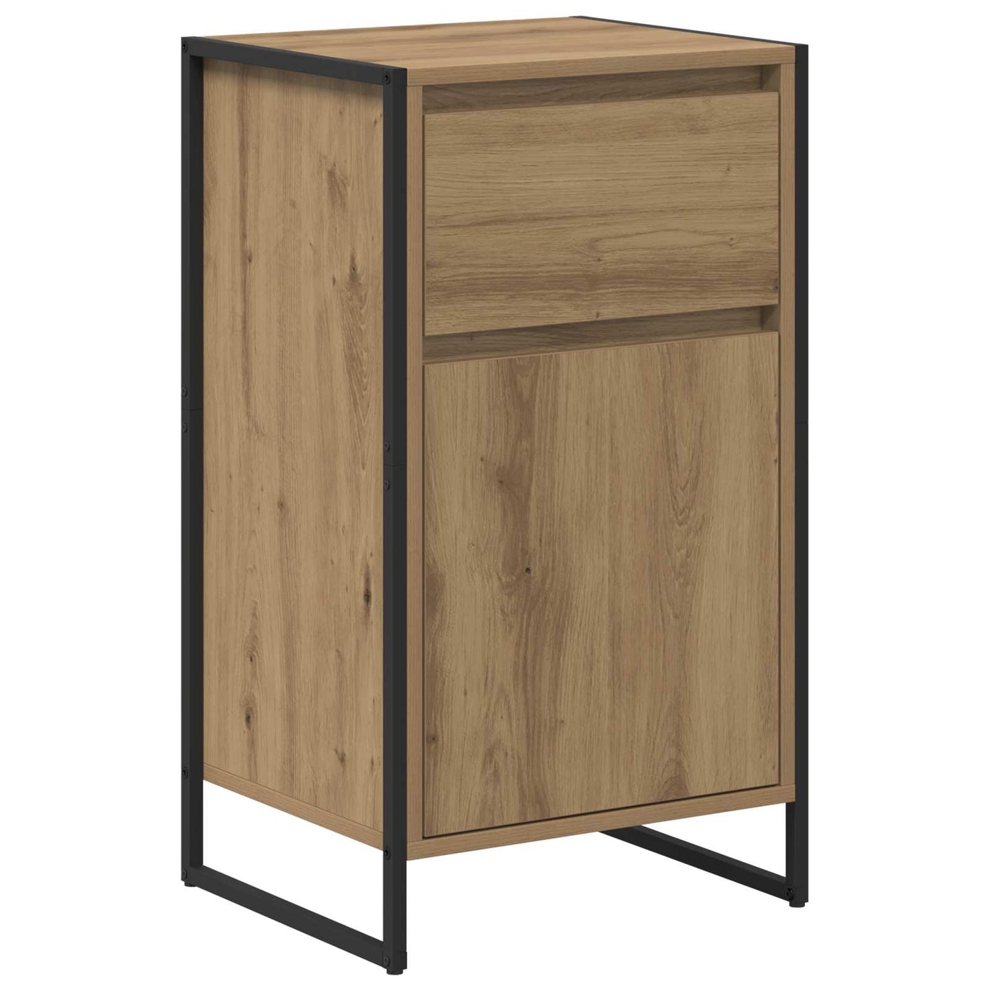 Sideboard Kunsthandwerk Eiche 81 x 36 x 150.5 cm Holzwerkstoff