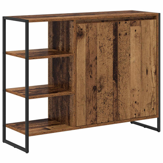Seitenschrank Altholz 96,5 x 30 x 75 cm Holzwerkstoff
