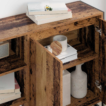 Seitenschrank Altholz 96,5 x 30 x 75 cm Holzwerkstoff