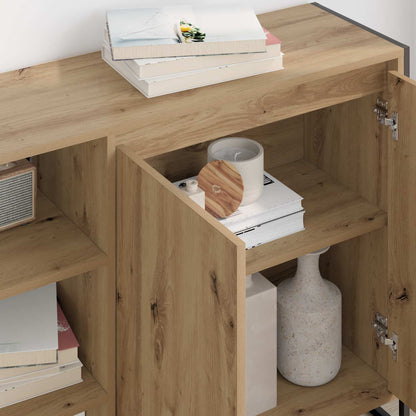 Seitenschrank Kunsthandwerk Eiche 96,5 x 30 x 75 cm