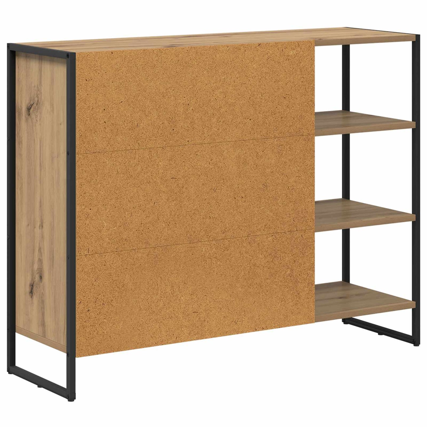 Seitenschrank Kunsthandwerk Eiche 96,5 x 30 x 75 cm