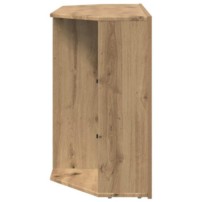 Eck-LED-TV-Schrank Artisan-Eiche 108 x 40 x 68 cm Holzwerkstoff