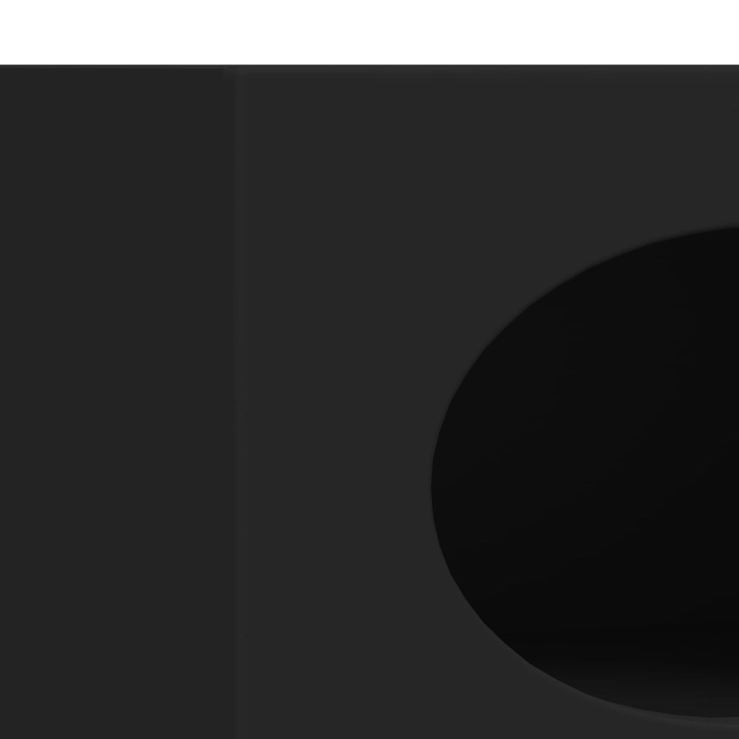 Sideboard Schwarz 40 x 35 x 100,5 cm Holzwerkstoff