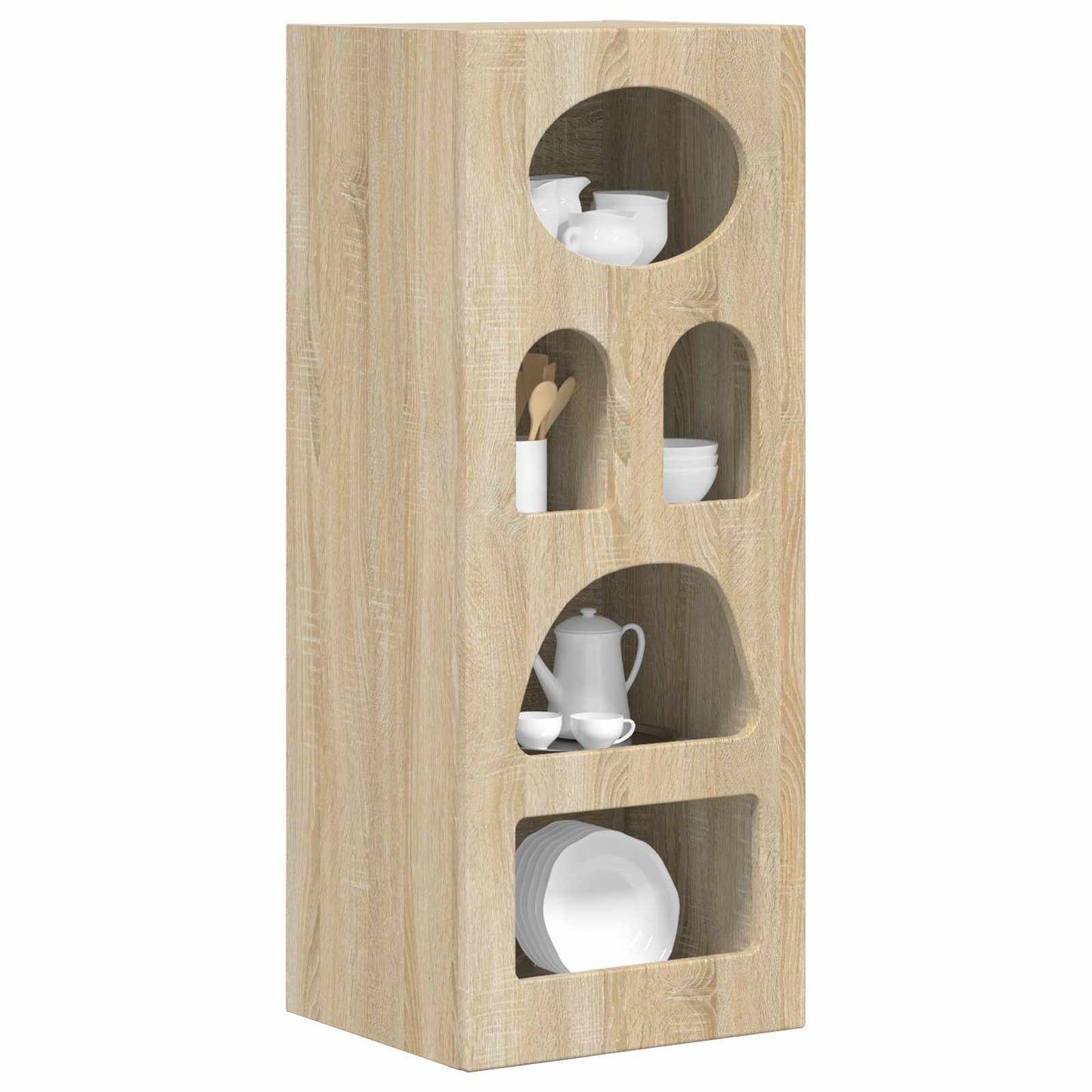 Sideboard Sonoma-Eiche 40 x 35 x 100,5 cm Holzwerkstoff