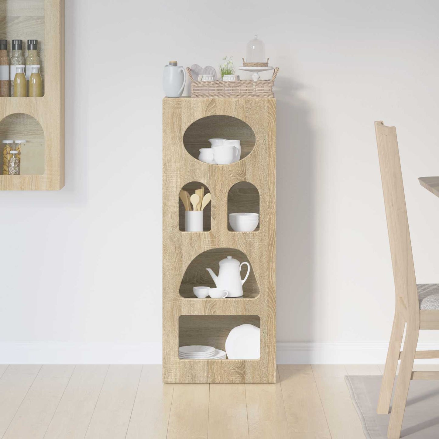 Sideboard Sonoma-Eiche 40 x 35 x 100,5 cm Holzwerkstoff