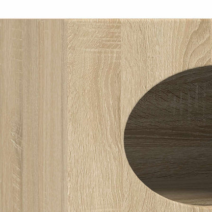 Sideboard Sonoma-Eiche 40 x 35 x 100,5 cm Holzwerkstoff