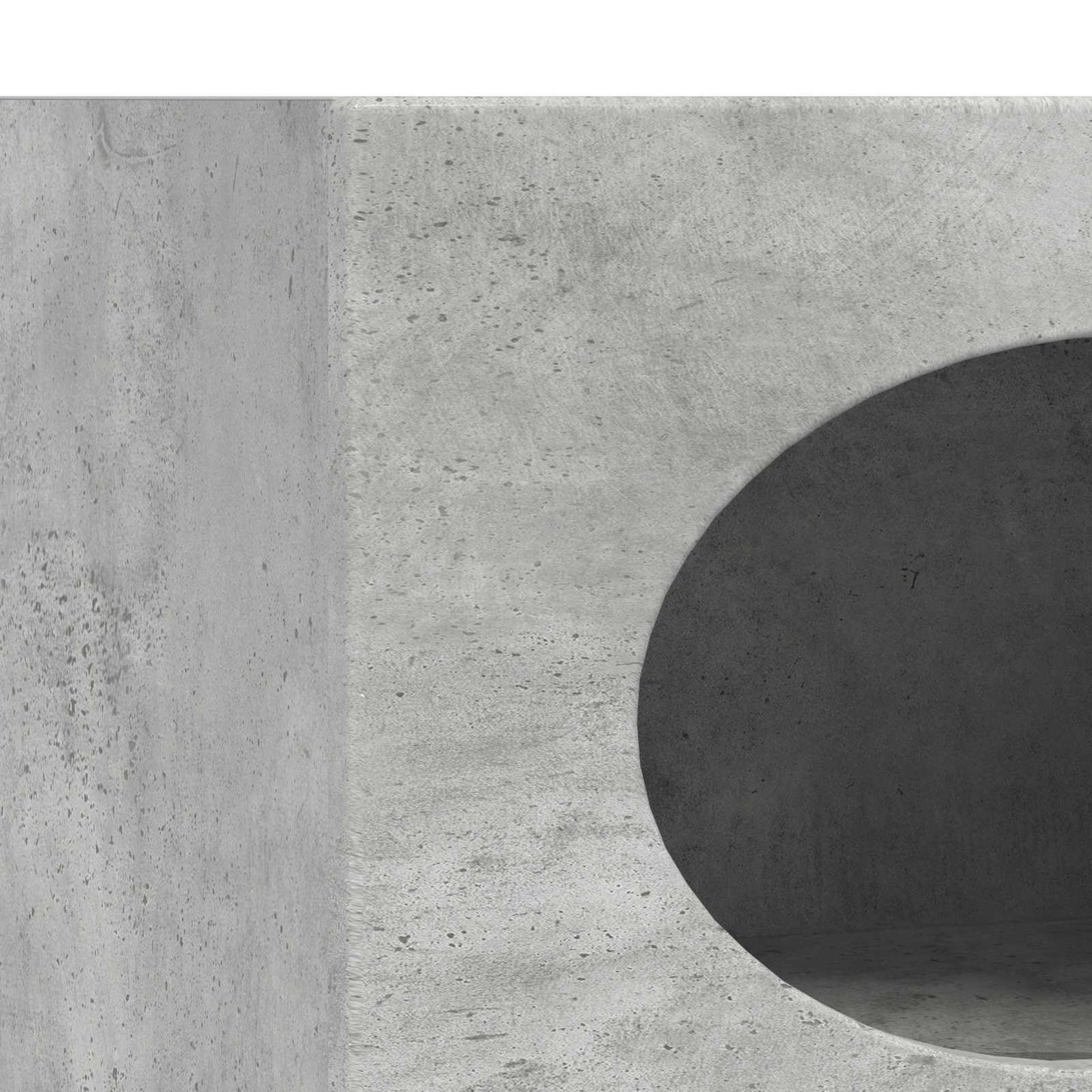 Sideboard Beton Grau 40 x 35 x 100,5 cm Holzwerkstoff