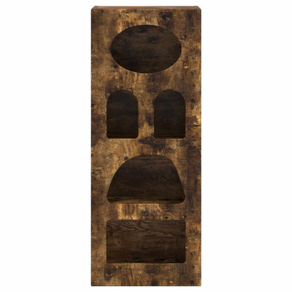 Sideboard Geräucherte Eiche 40 x 35 x 100,5 cm Holzwerkstoff