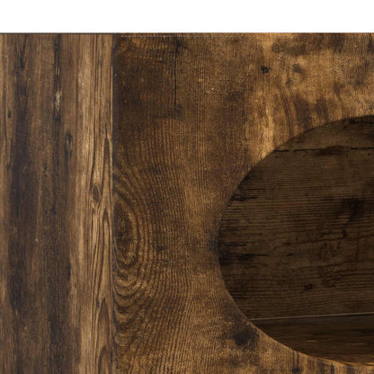 Sideboard Geräucherte Eiche 40 x 35 x 100,5 cm Holzwerkstoff