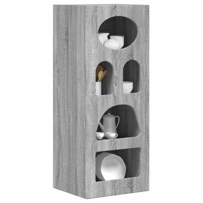 Sideboard Graues Sonoma 40 x 35 x 100,5 cm Holzwerkstoff